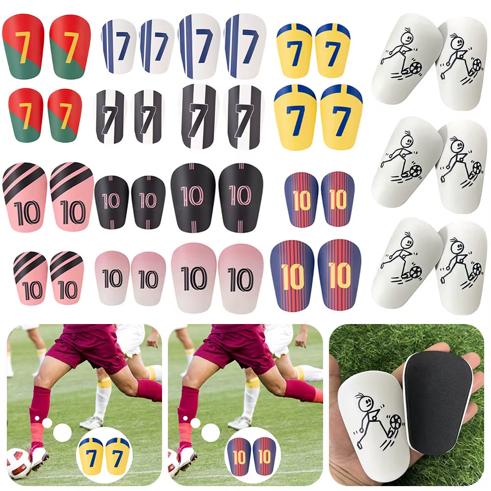 Mini Football Leg Protector Football Shin Pads Soccer Guards Leg Protector for Kids Protective Gear Breathable Small Shin Guard