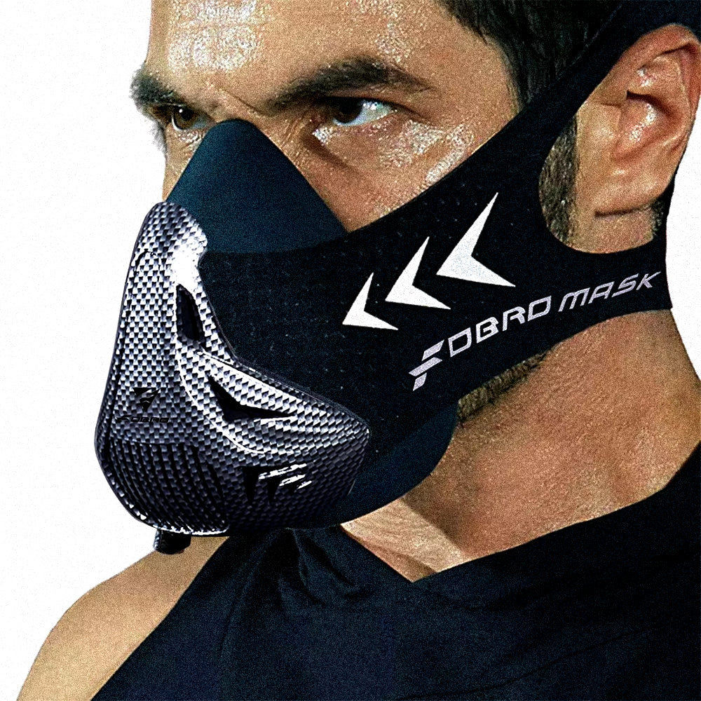 MMA Cardio Workout 3.0 Running Resistance Elevation Endurance Mask for Riding Face Fitness High Altitude Training Sports Mask