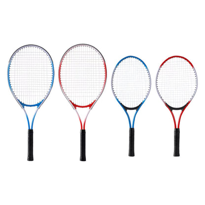 Tennis Racket Aluminum Alloy Portable Shockproof Tennis Racquet for Beach Training Outdoor Game Beginner Training Equipment Tool