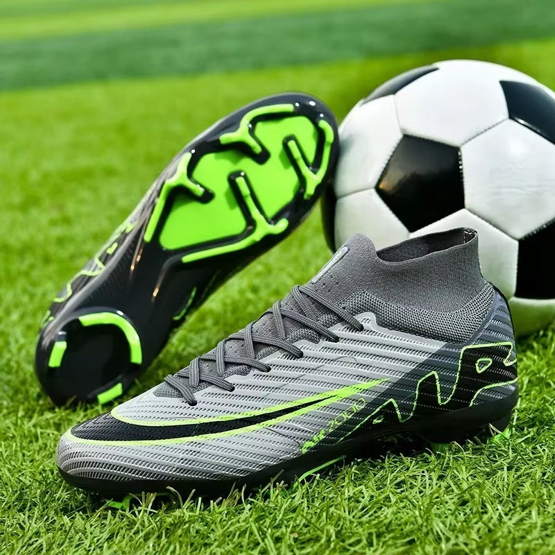 Original New Men Football Shoes Professional Football Shoes Society Cleats Indoor Fast Soccer Shoes Training Football Boots