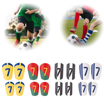 Mini Football Leg Protector Football Shin Pads Soccer Guards Leg Protector for Kids Protective Gear Breathable Small Shin Guard