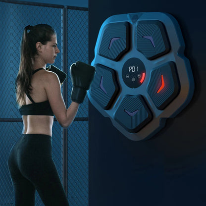 Music Boxing Machine Smart Boxing Target Electronic Boxing Pads Sports Fitness Boxing Trainer Home Exercise Response Wall Target